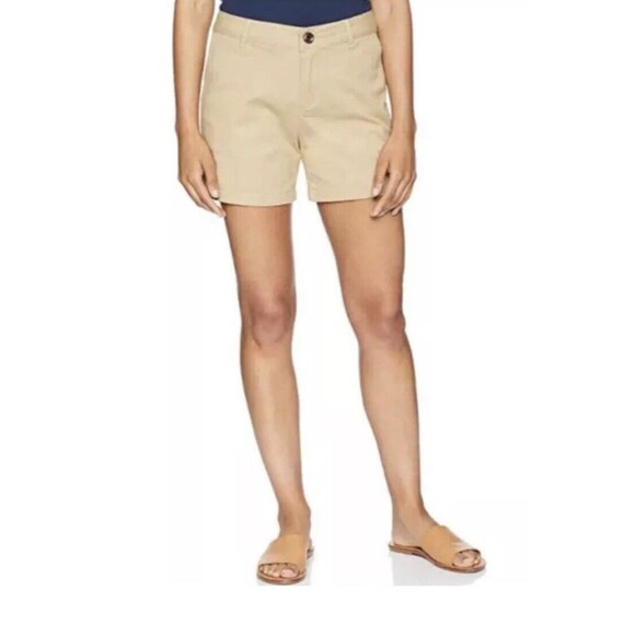 Amazon Essentials Chino Shorts Women's Size 38W Gray Summer Casual Pockets - Picture 5 of 10